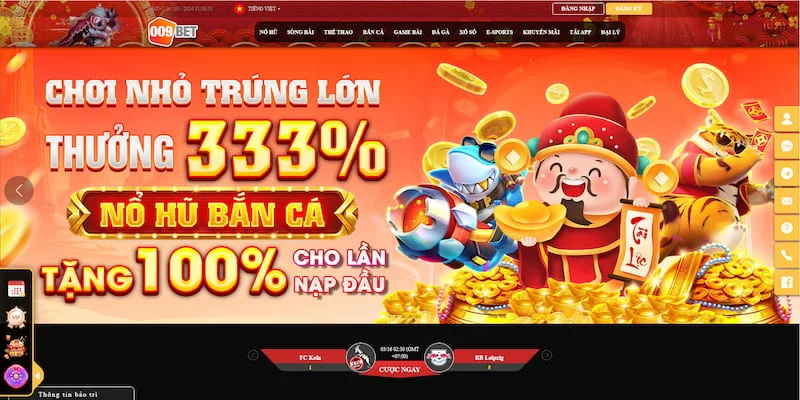 Nạp rút tại 009 Casino nhanh chóng, đơn giản và minh bạch