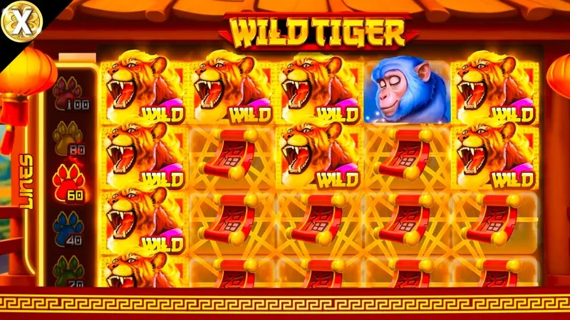 Game Slot Wild Wild Tiger sở hữu mức biến động cao