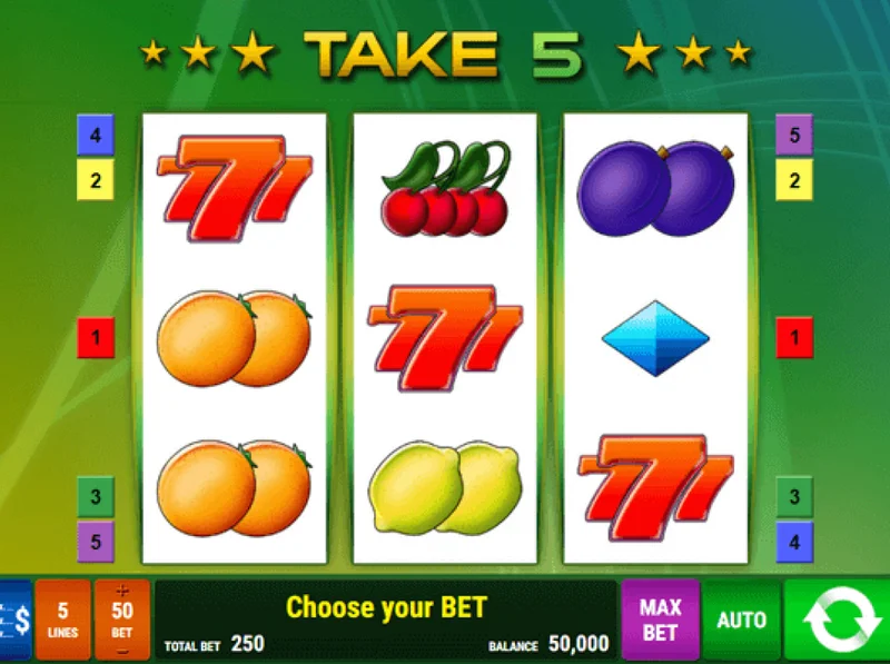 Tính năng nổi bật trong Game Slot Take 5